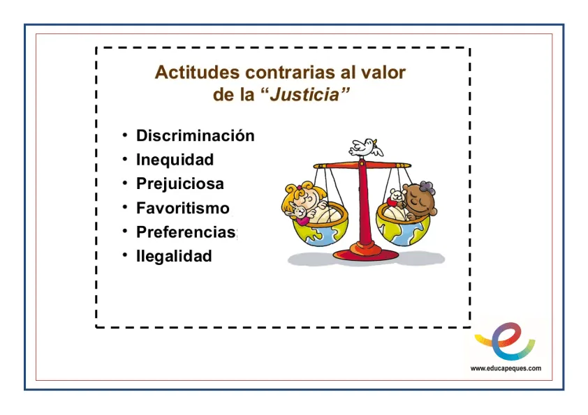 Frases sobre el valor de la justicia para niños y niñas ✓ Frases sobre el valor de la justicia para niños y niñas ✓