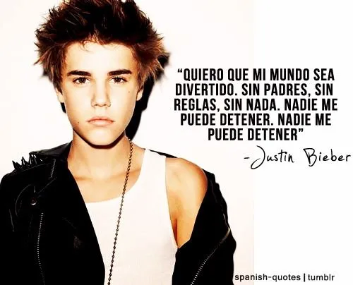 Frases de Justin Bieber - Taringa!