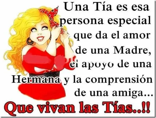 Frases que lindo es ser Tía y tener sobrinos | Trato o truco Frases que lindo es ser Tía y tener sobrinos | Trato o truco