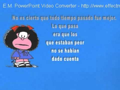 FRASES MAFALDA.avi - YouTube