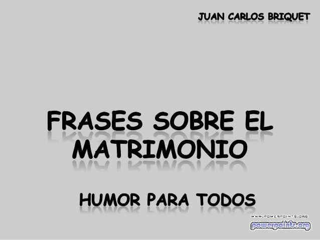 Frases sobre el matrimonio