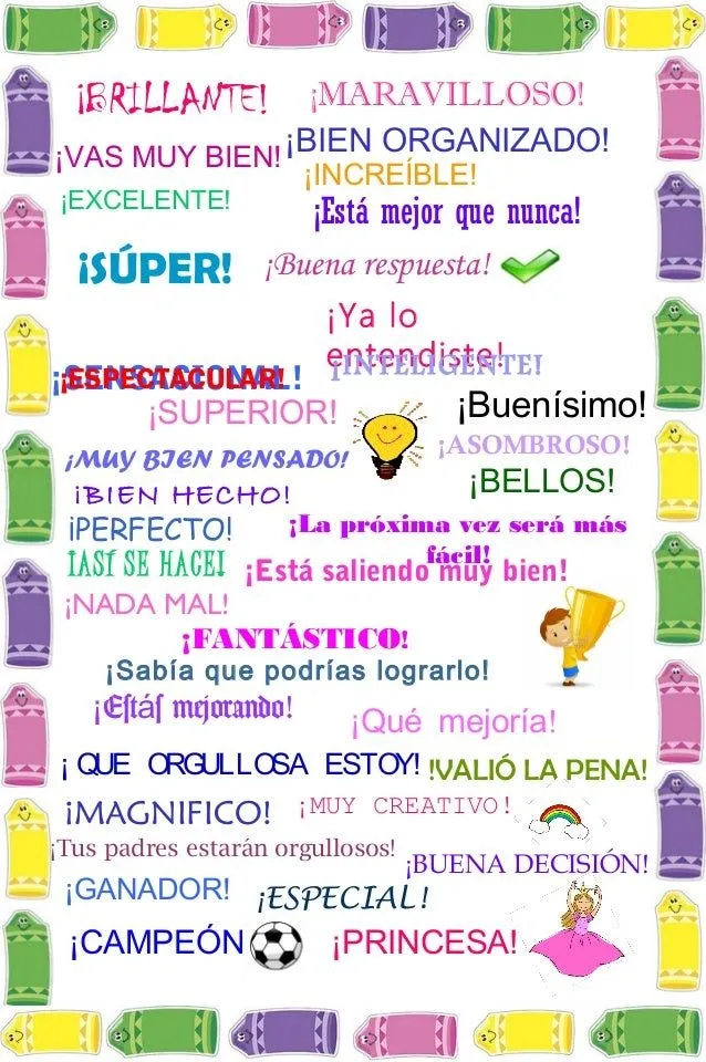 Frases motivacionales para niños
