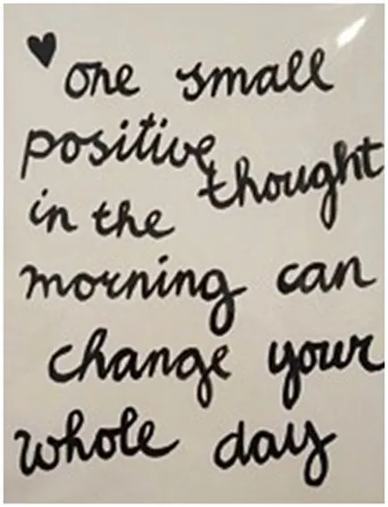 Frases positivas en inglés - Imagui