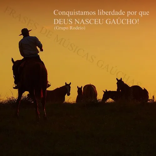 Frases de Músicas Gaúchas