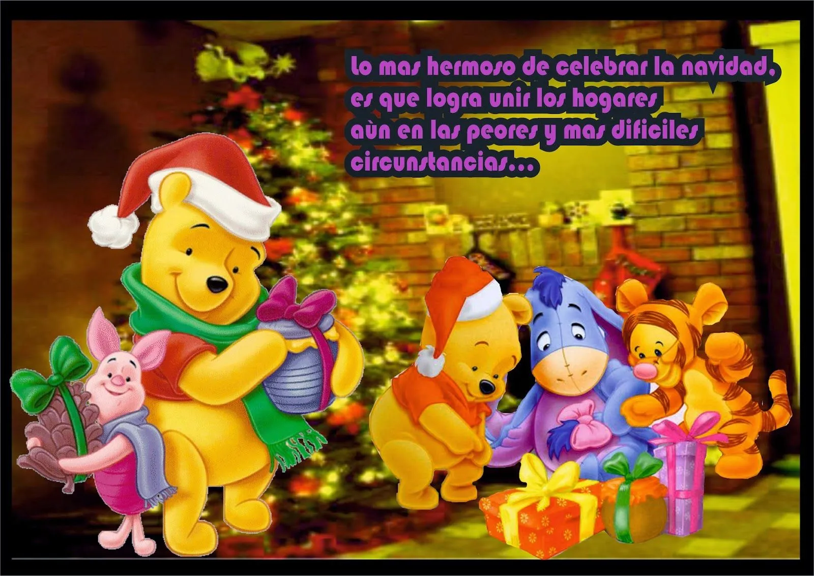 frases navidad corel: Winnie Pooh te desea FELIZ NAVIDAD frases navidad corel: Winnie Pooh te desea FELIZ NAVIDAD