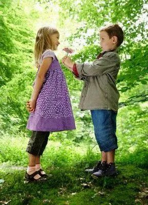 Frases de niños enamorados - Imagui