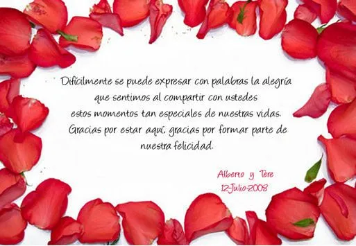 FRASES PARA NOTAS DE AGRADECIMIENTO... | Cuidar de tu belleza es ...