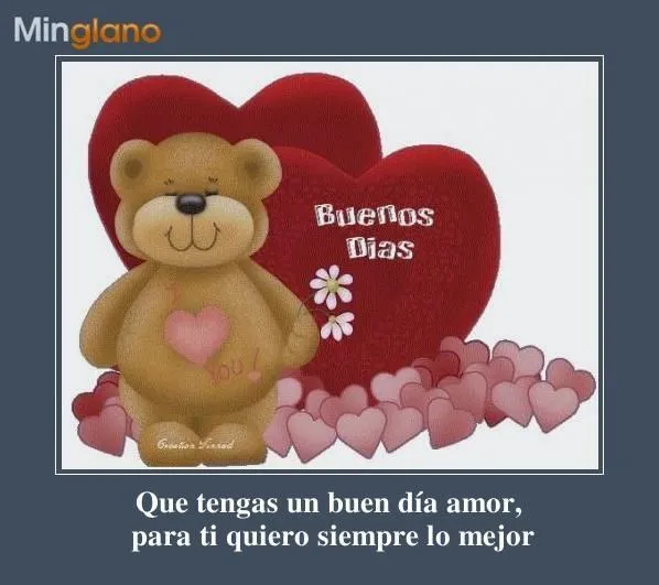 Frases de buenos dias para mi novia; amor; saludos. | virginia ... Frases de buenos dias para mi novia; amor; saludos. | virginia ...