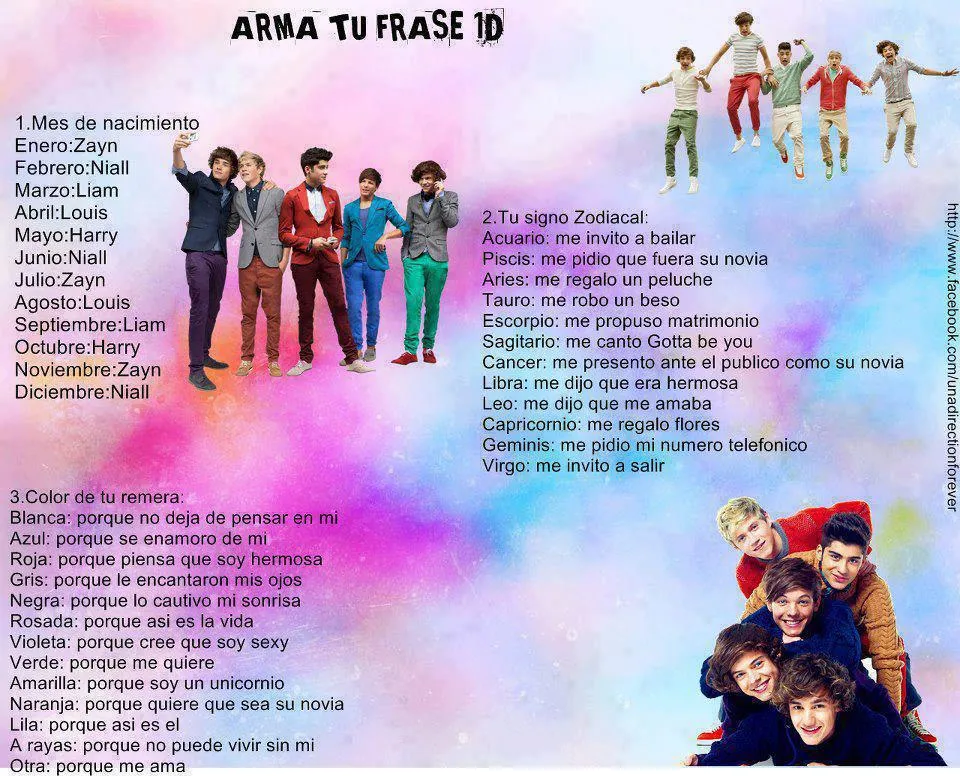 Frases De One Direction