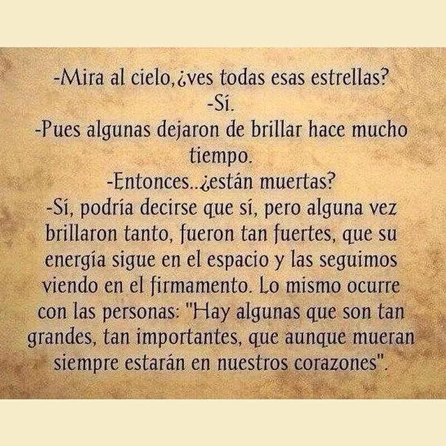 Mira al cielo...Mi abuela - como te extraño y te amo... | Frases ...