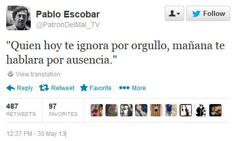 Frases De Pablo Escobar