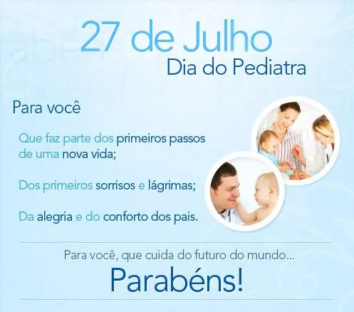 Mensagens para pediatra - Imagui