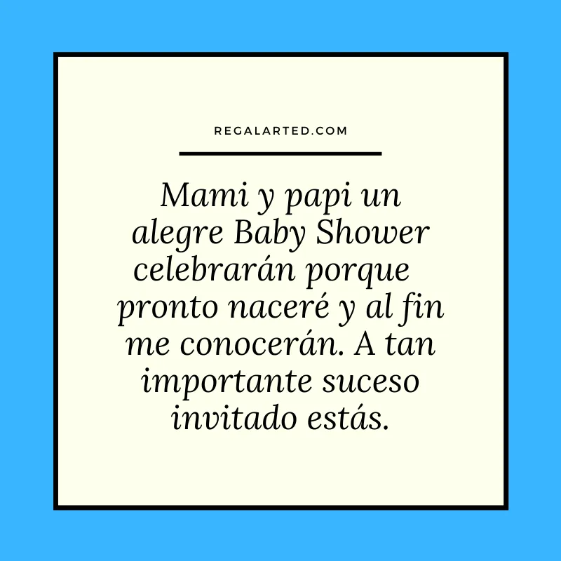 Frases para pedir regalo en efectivo de Baby Shower - Frases Cumple