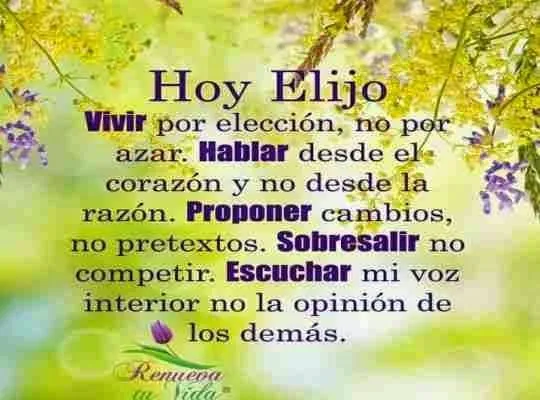 Frases y pensamientos positivos para comenzar el dia | Frases de ... Frases y pensamientos positivos para comenzar el dia | Frases de ...
