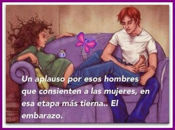 Imagenes de embarazadas con frases tiernas - Imagui