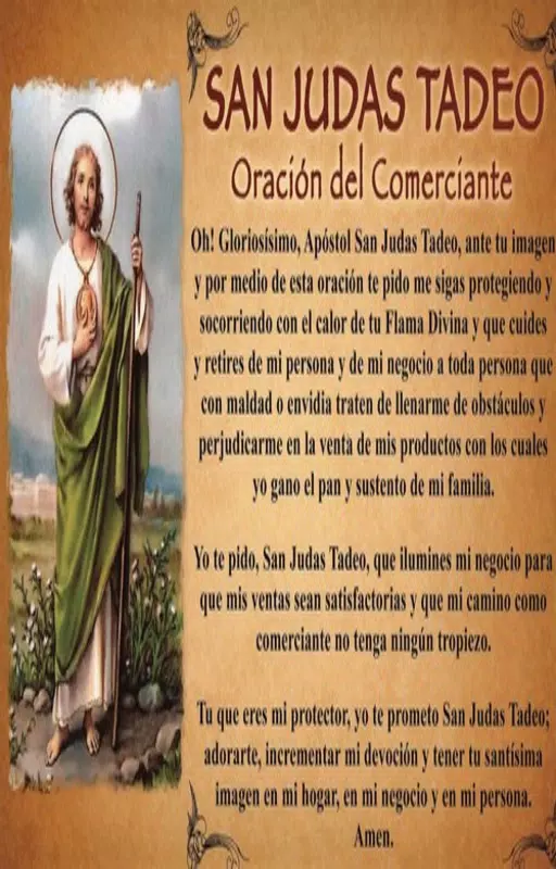 Frases San Judas Tadeo APK do pobrania na Androida Frases San Judas Tadeo APK do pobrania na Androida