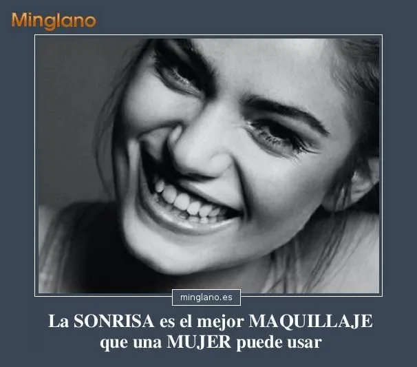 Frases sobre la sonrisa de una mujer | Frases BONITAS con Imágenes ...