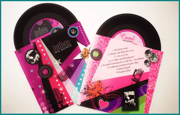 DecoAbby: Tarjetas muy originales para 15 años