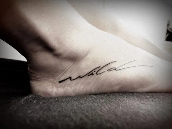 Frases para Tatuajes en los Pies | Tatuajes y Tattoos