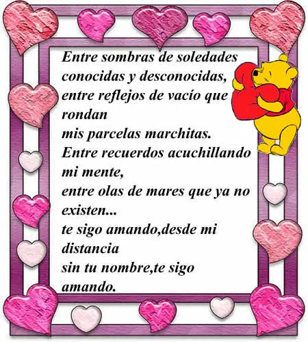 poemas que te hacen recordar a un ex enamorado ~ frases de amor ...