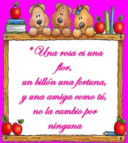 Imagenes con versos de amor para amigas ~ frases de amor ...