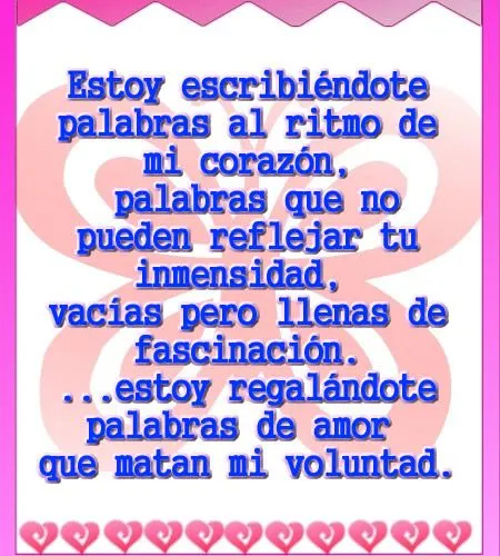 frases , Test y poemas de amor: Palabras romanticas que enamoran