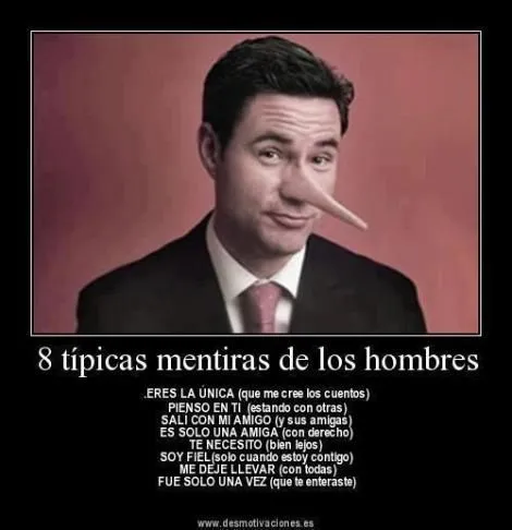 imagenes con frases para dedicar a hombres mentirosos - IMG MLP