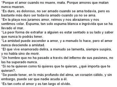 Frases de tristeza por amor : Test de Amor y Desamor