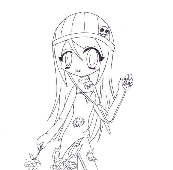 Freak Chibi Girl by 100AnimeGirl100 on deviantART