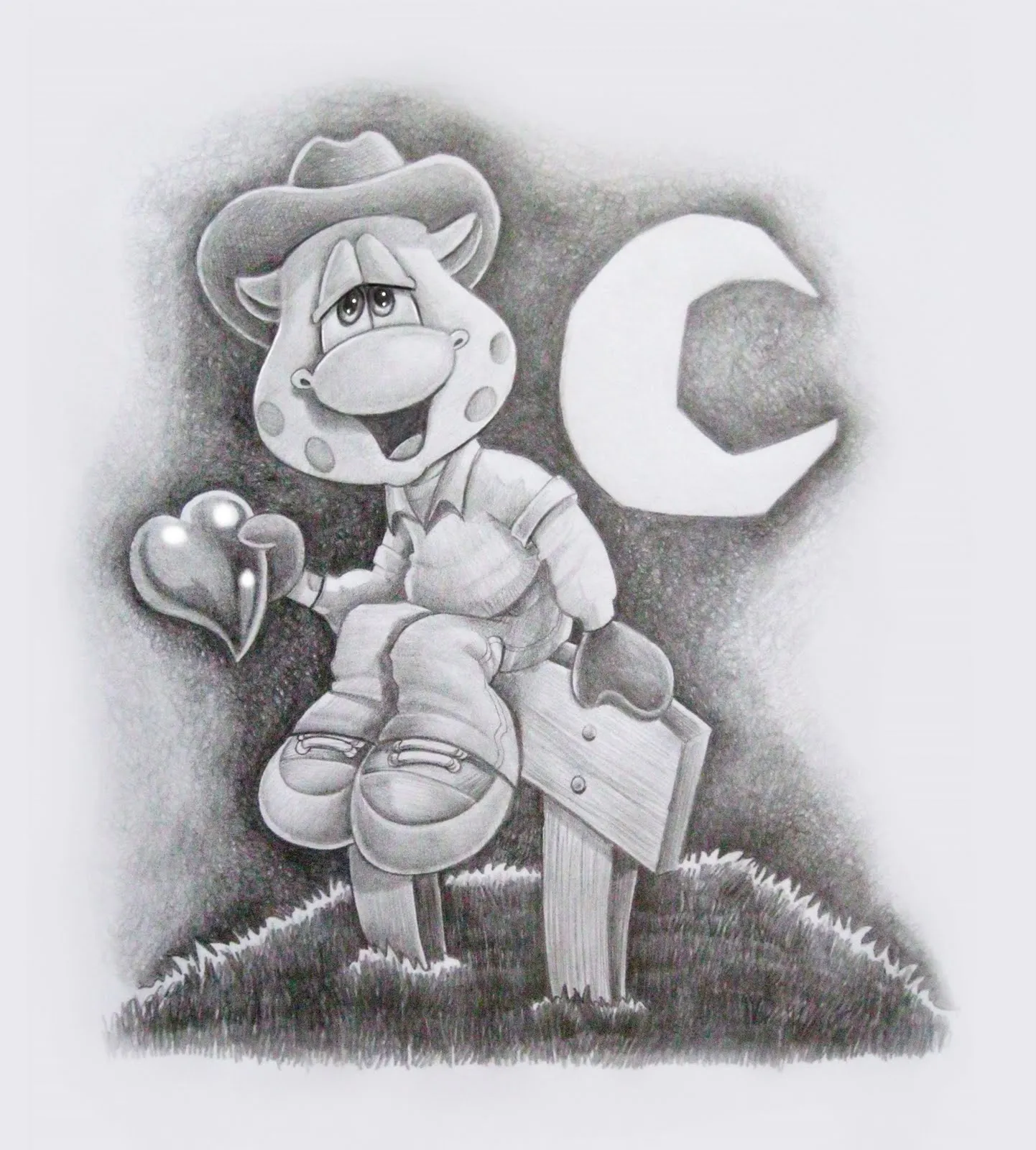 FREDDY BERNAL: DIBUJO A LAPIZ