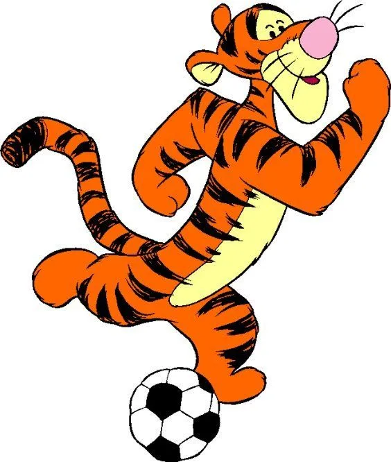 FREE Cartoon Graphics / Pics / Gifs / Photographs: Tigger soccer ... FREE Cartoon Graphics / Pics / Gifs / Photographs: Tigger soccer ...