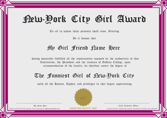 free certificates