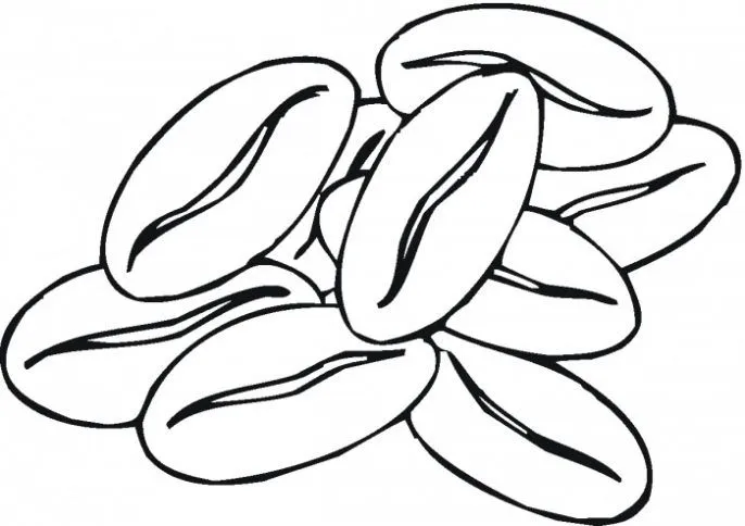 Free coloring pages of dibujo del cafe