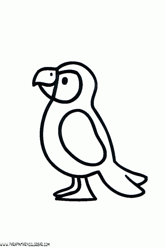 Free coloring pages of dibujos de pericos