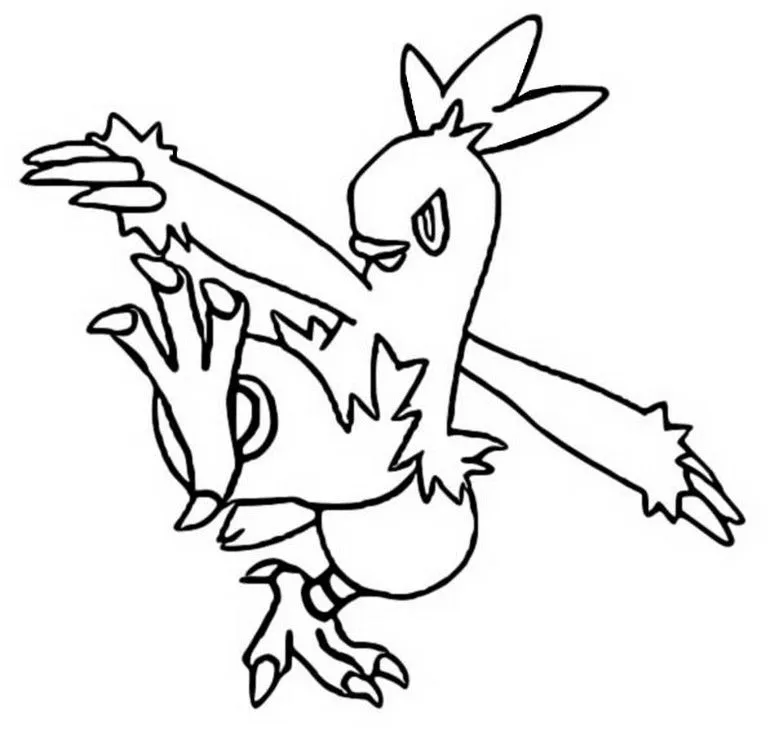 Free coloring pages of drawings of treecko