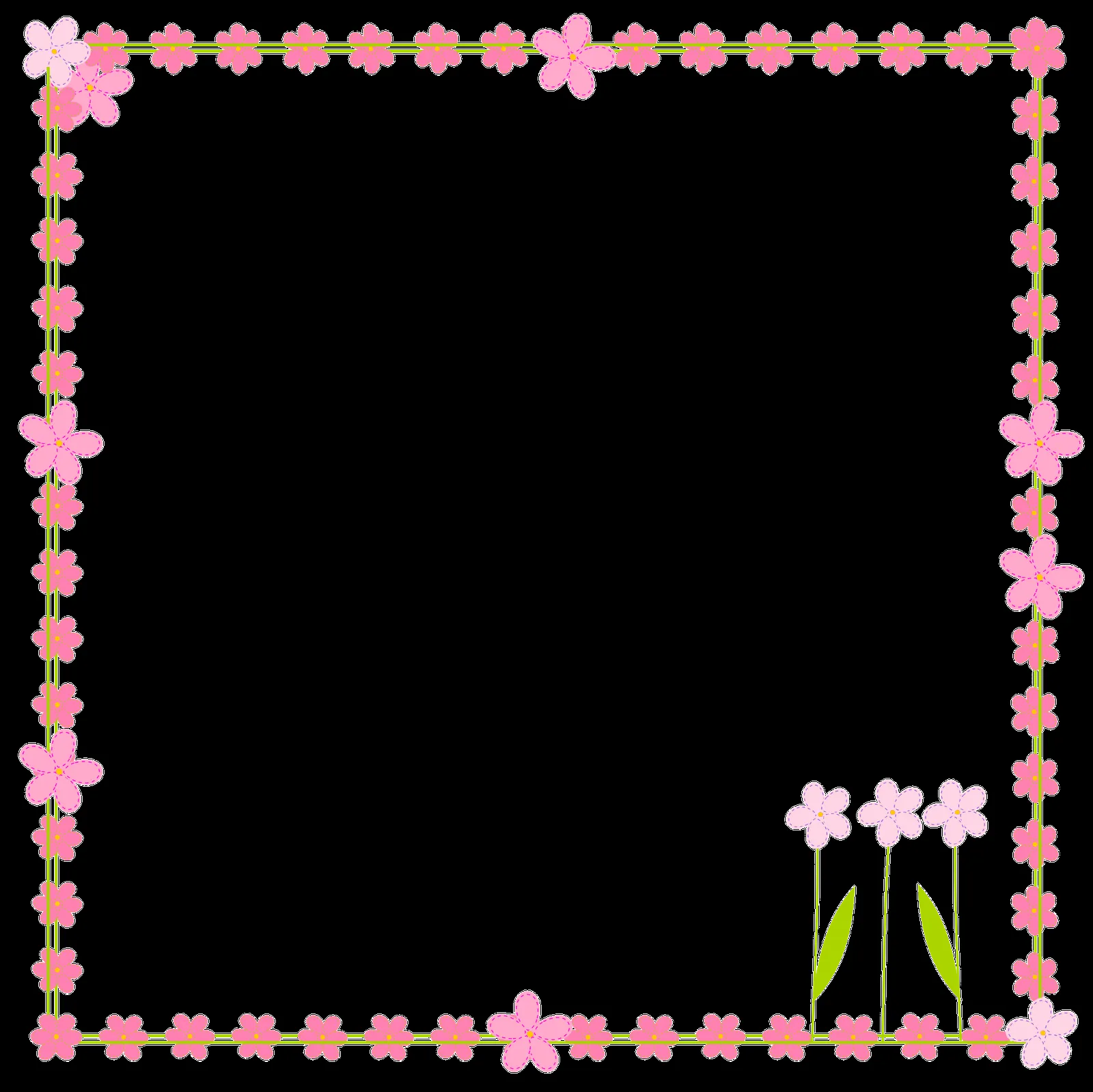 free digital flower border scrapbooking elements - Clipart Rahmen ... free digital flower border scrapbooking elements - Clipart Rahmen ...