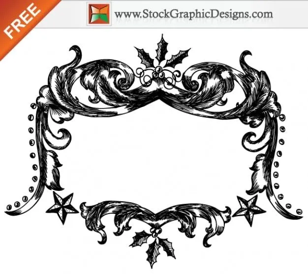 Free Hand vector de navidad dibujadas Marcos | Descargar Vectores ... Free Hand vector de navidad dibujadas Marcos | Descargar Vectores ...
