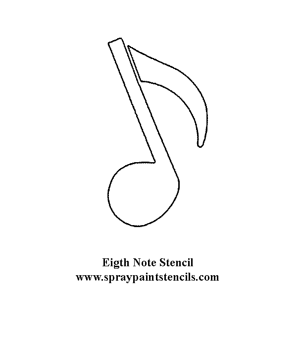 Free Music Stencils