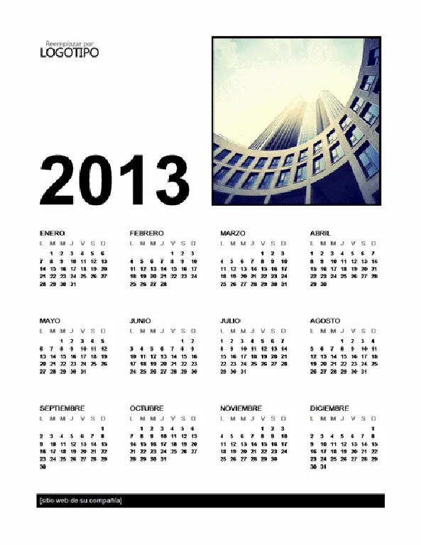 Free Online Gratis: Descargar calendario 2013, plantillas, modelos ...