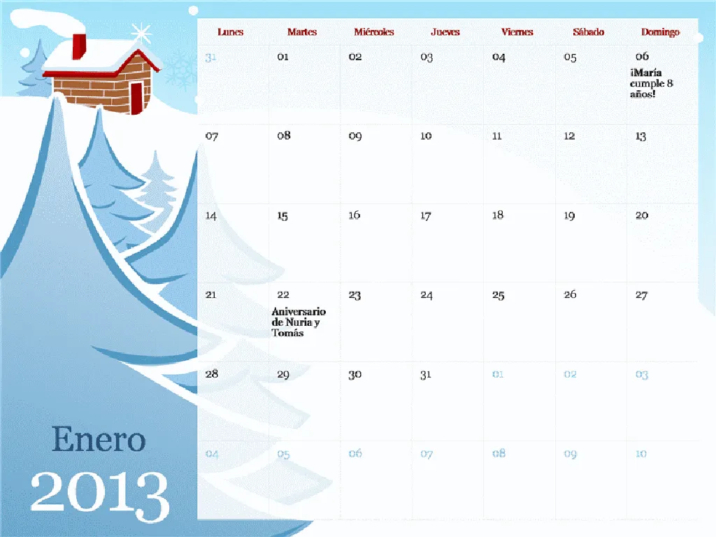 Free Online Gratis: Descargar Calendario mensual de 2013 ... Free Online Gratis: Descargar Calendario mensual de 2013 ...