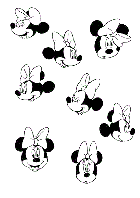 Free Printable Minnie Mouse Coloring Pages For Kids Free Printable Minnie Mouse Coloring Pages For Kids
