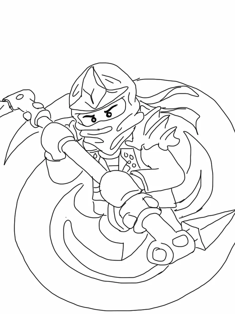 Free Printable Ninjago Coloring Pages For Kids