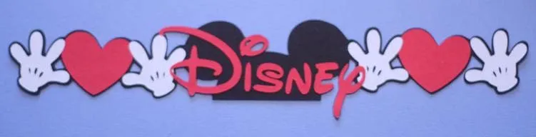 FREE SHIPPINGDisney Cool border Mickey Mouse by scrapyoursport FREE SHIPPINGDisney Cool border Mickey Mouse by scrapyoursport