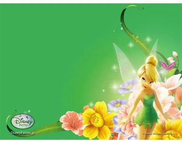 Free Tinkerbell Backgrounds for Scrapbooks, Greeting Cards ...
