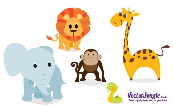 Free Vector Animals | ♥Animalitos de la Selva, Jungla, Safari ... Free Vector Animals | ♥Animalitos de la Selva, Jungla, Safari ...