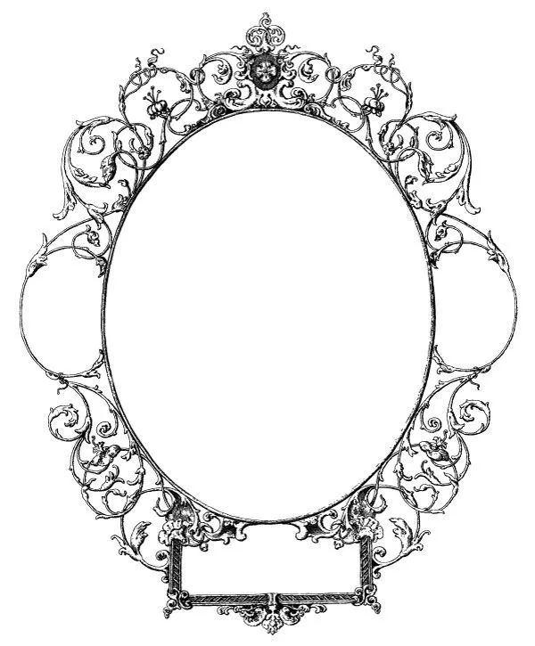 Free, Vintage Vector Graphics: Floral Borders, Corners, and Frames ...