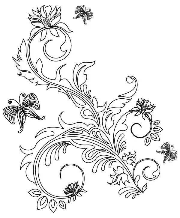 Freebie Release: 5 Floral Ornaments Vector Brushes Freebie Release: 5 Floral Ornaments Vector Brushes