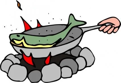 Pescado frito animado - Imagui