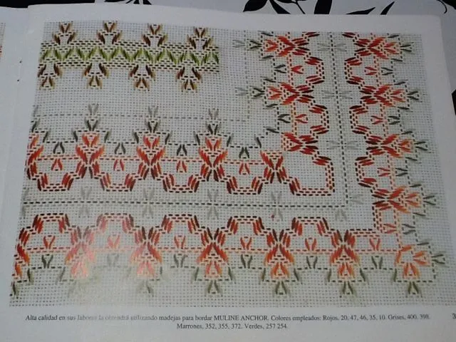 Freire Newberry Family: Realce Punto Yugoslavo - Border Stitch