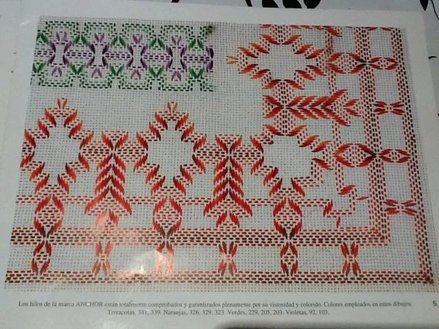 Freire Newberry Family: Realce Punto Yugoslavo - Border Stitch